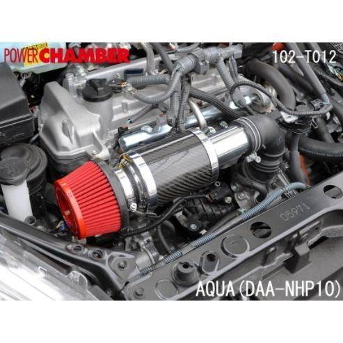ZERO-1000 零1000 パワーチャンバー タイプ2 スーパーレッド トヨタ アクア 102-T012 FFCRYSTALESIA_COM