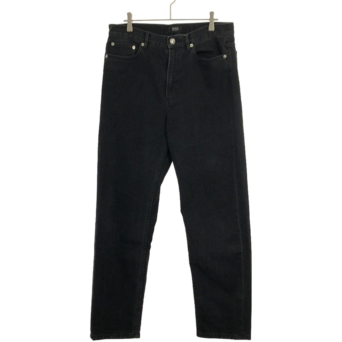A.P.C アーペーセー JEAN MARTIN ウォッシュ加工デニムパンツ ブラック 30 24226-1-67681