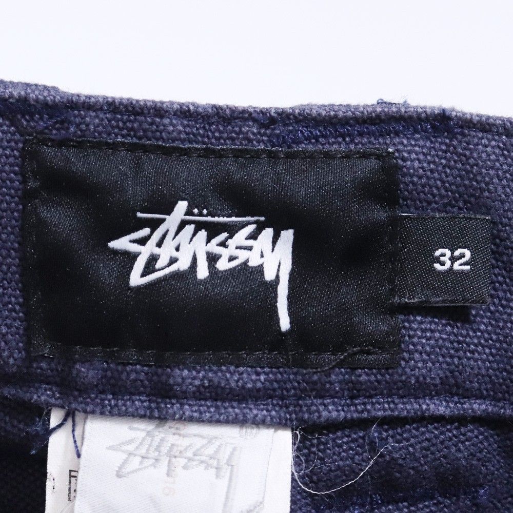 STUSSY Canvas Work Pants サイズ32 ネイビー 116297-002 - メルカリ
