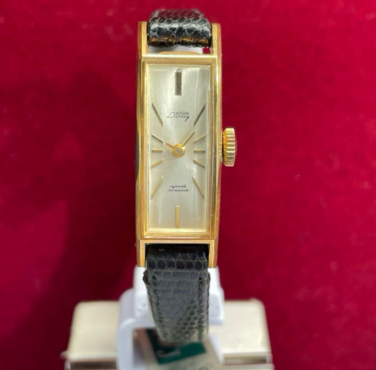 CITIZEN ドレッシー 純正尾錠 革ベルト 腕時計