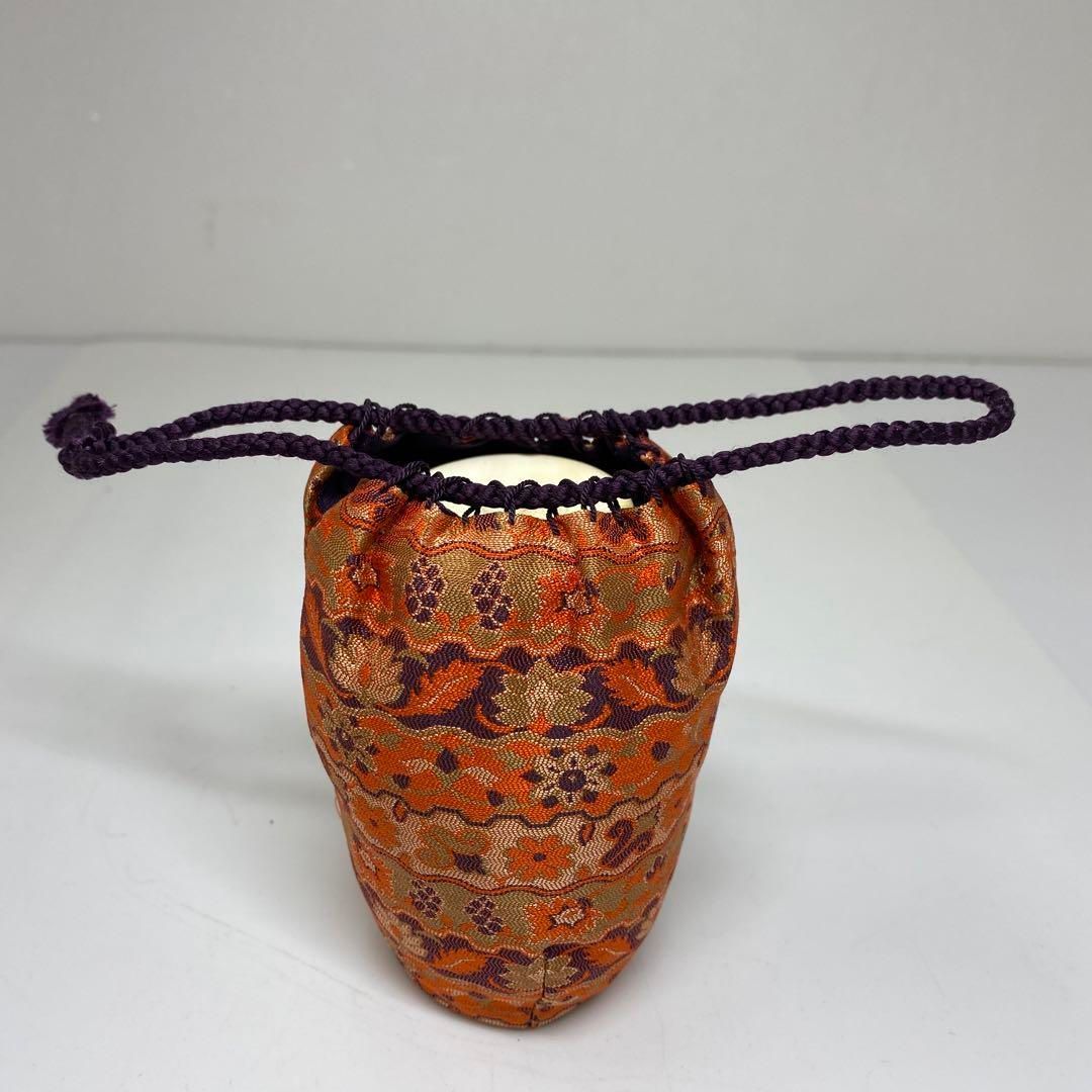 ☆茶3 淡海ぜぜ陽炎園 膳所焼 茶入 在銘 共箱 高さ9.5㎝東な6