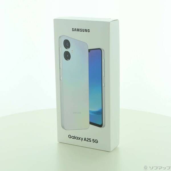 未使用品〕 未使用品 Galaxy ファッション A25 5G 64GB ライトブルー