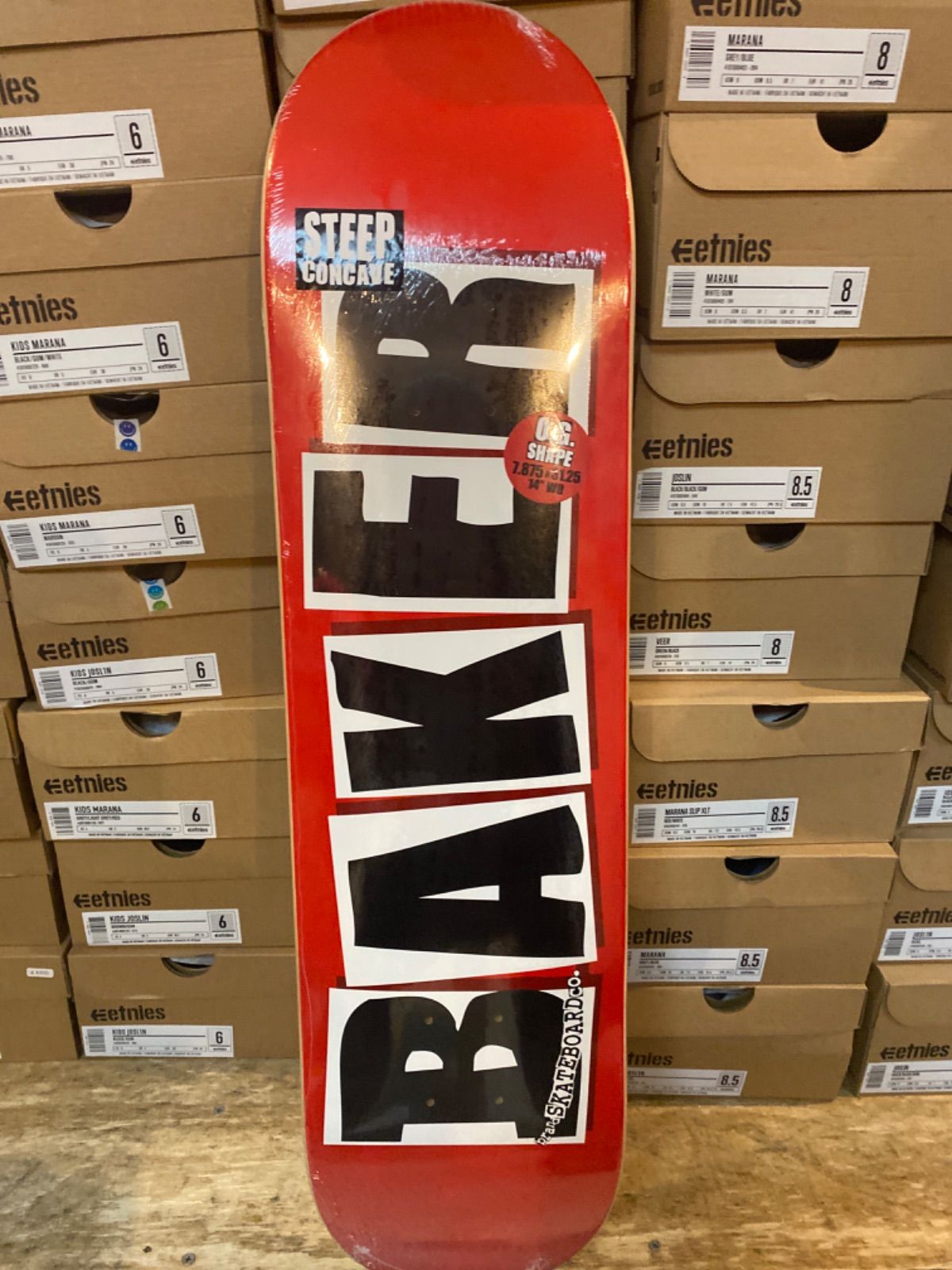 BAKER SKATEBOARDS】 DECK 7.875x31.25