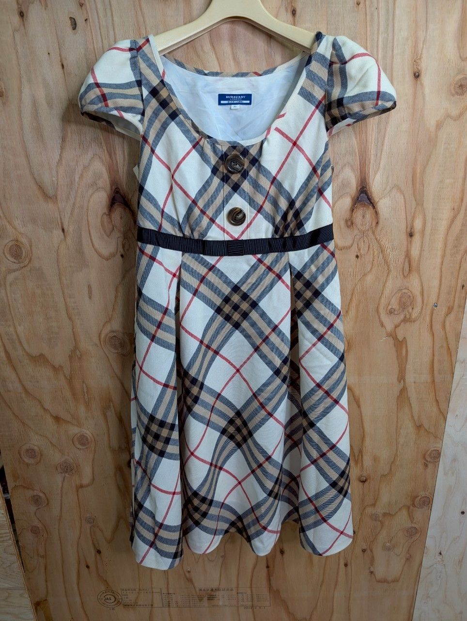 BURBERRY LONDON】バーバリーチェック ワンピース 36サイズ