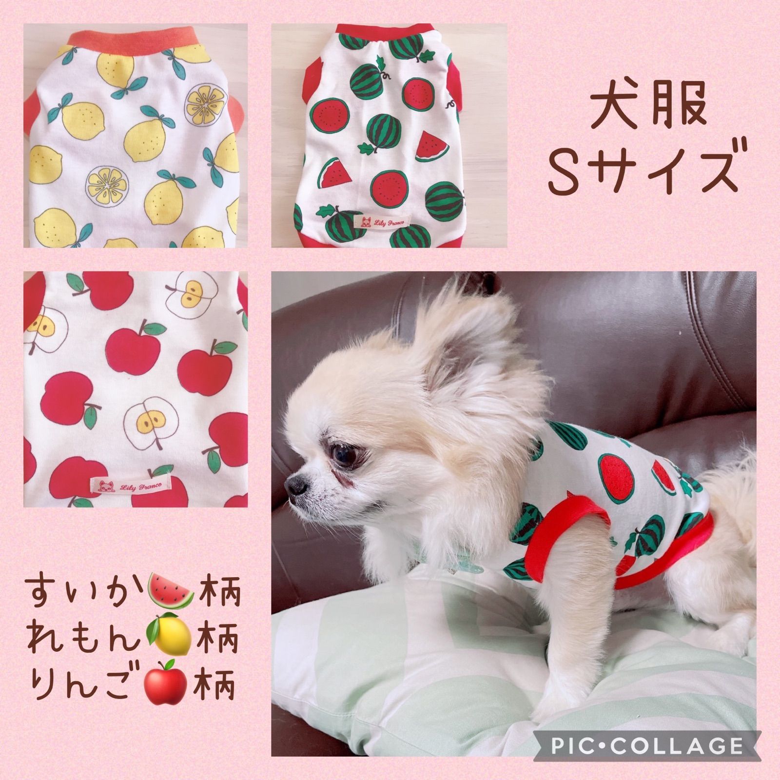 最終販売犬服　ハンドメイド　サイズ ペット服/アクセサリー