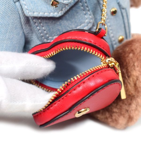 ケイトスペード バッグ katespade テディベア ぬいぐるみ ファー