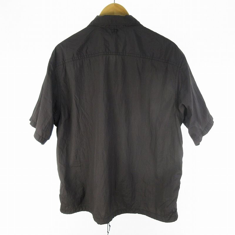 ザノースフェイス THE NORTH FACE 25SS Nylon Taffeta Field S|S Shirt シャツ 半袖 N25SG055 ナイロン Asphalt Gray グレー M 株 ナナミカ