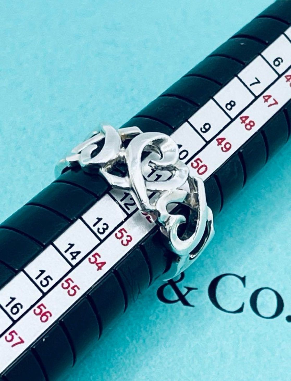 Tiffany & Co. ラビングハートリング 925シルバー TIFFANY&Co