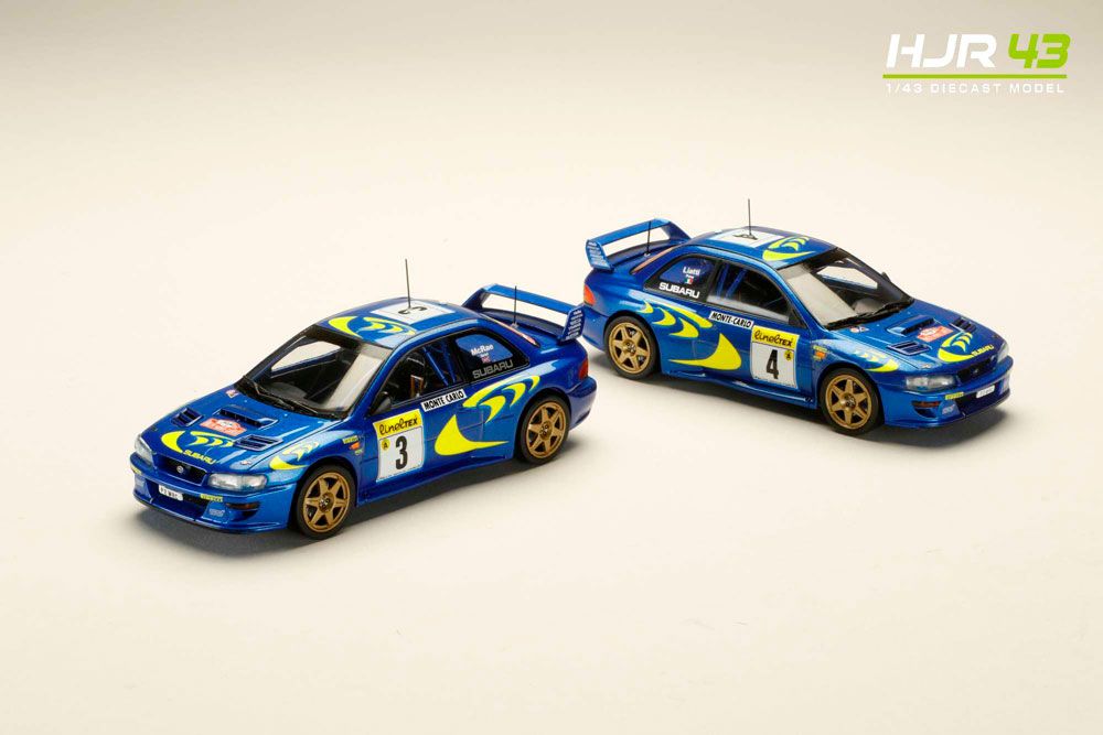 1/43 スバル インプレッサ モンテカルロ ディスカウント 1997 ホビー