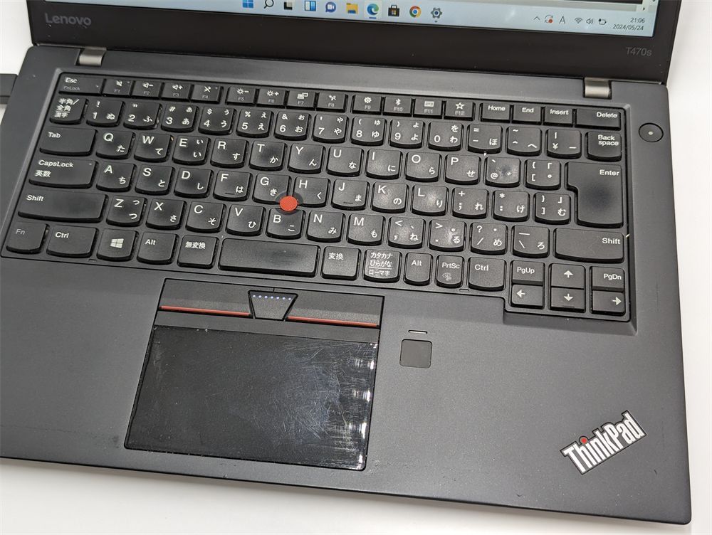 Lenovo ThinkPad T470s 14型 第7世代i5 16GB SSD Windows11 Office済 
