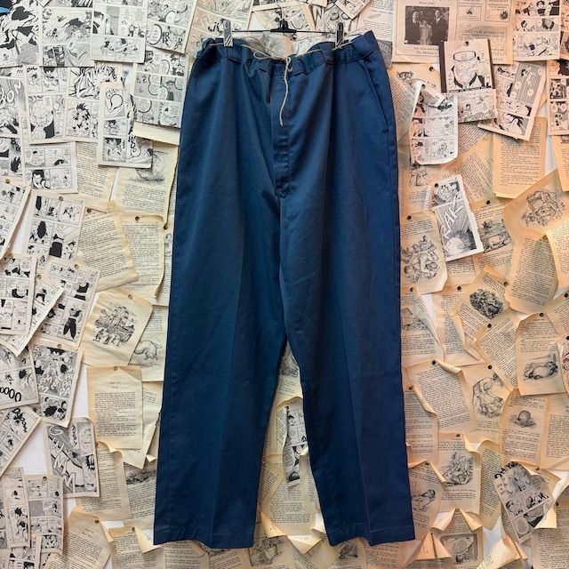 70s〜talon zip USA製 Dickies ビックサイズ タックワークパンツ