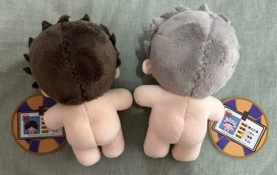 特典付き】ハイキュー 木虎光太郎・赤葦京治 20cm着せ替えぬいぐるみ