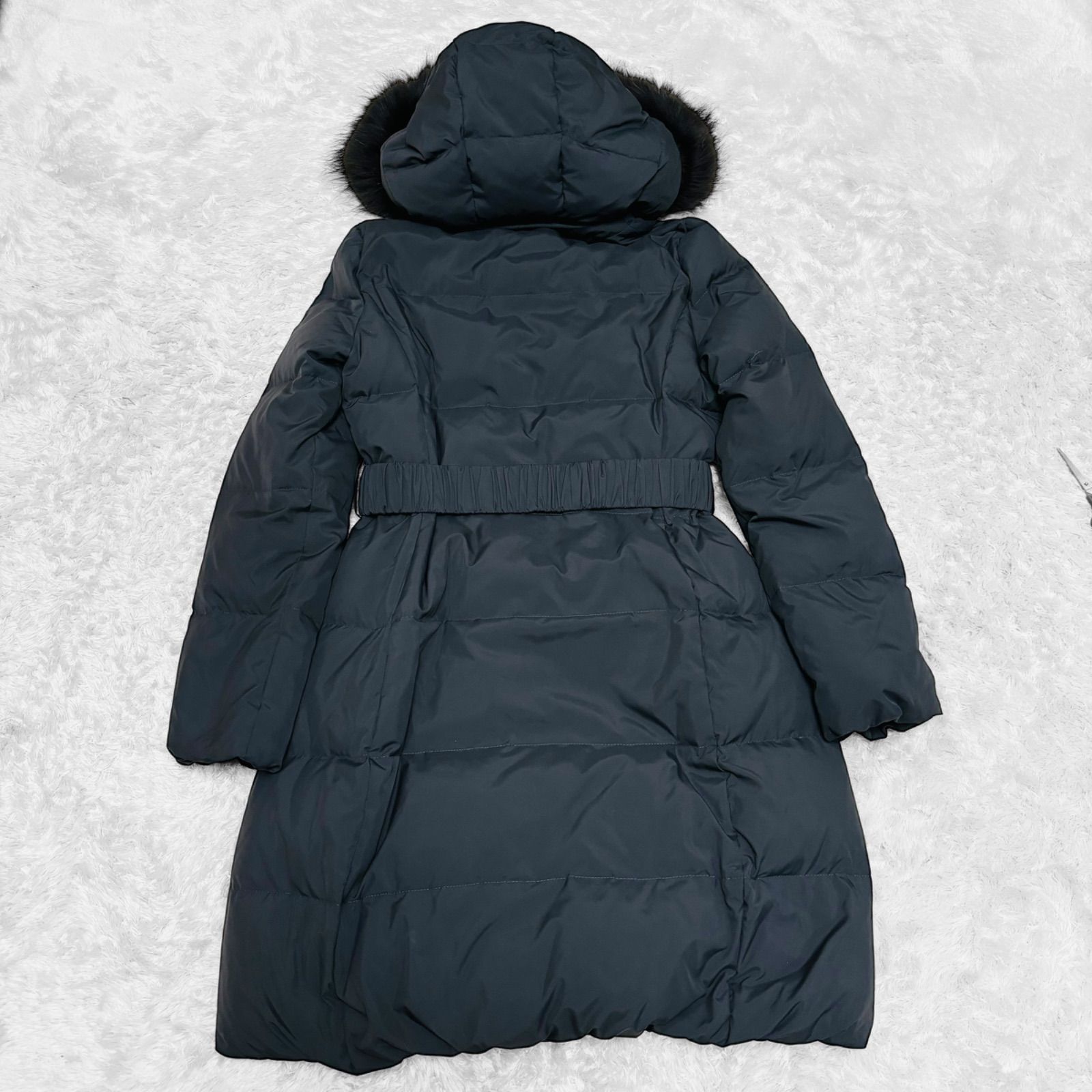 美品 NANO universe ナノ ユニバース 西川ダウン 3way ロング ダウン