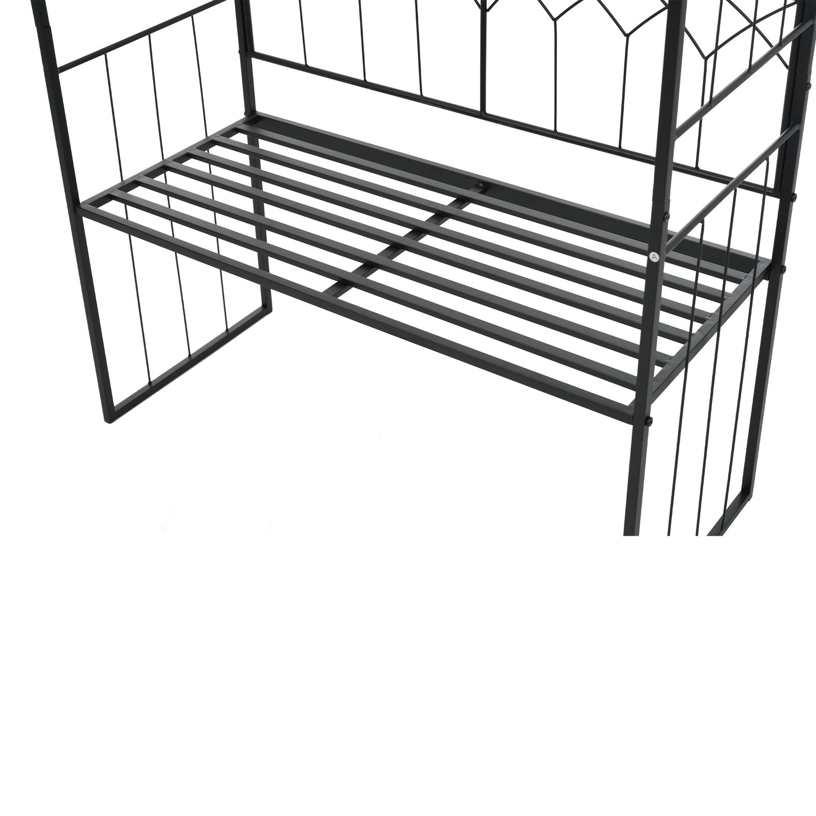 ガーデンベンチ 2人掛け ガーデンアーチ ローズアーチ 園芸 ガーデニング用品 ガーデン ファニチャー スチール 鉄製 薔薇アーチ 外 園芸用品 アーチ ガーデニング 花立て 庭園 おしゃれ YUZUMIYA_COM