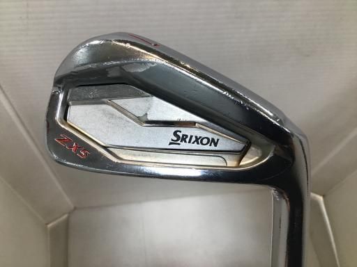 中古】 ダンロップ SRIXON ZX5 限定(レッド) 6S アイアンセット