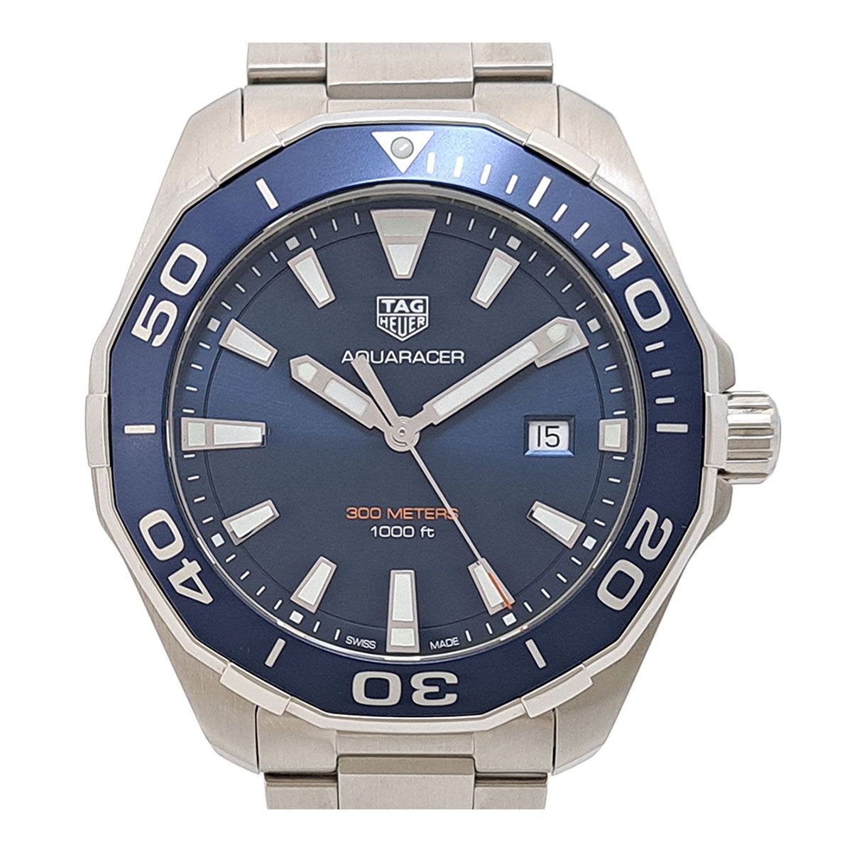 タグホイヤー アクアレーサー WAY101C クオーツ ステンレススティール メンズ TAG HEUER 時計