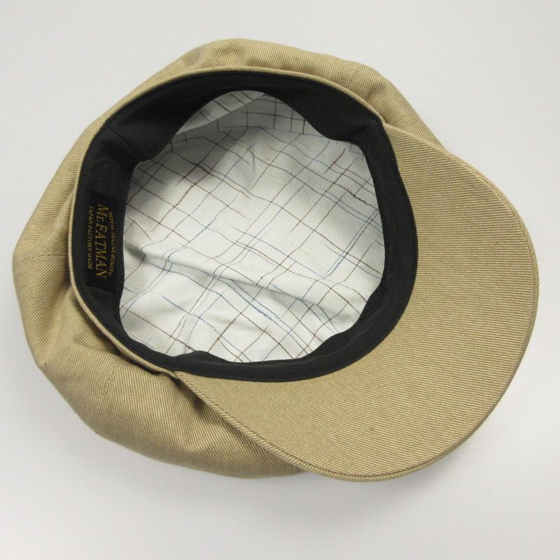 Mr.FATMAN Waxed Cotton Casquette キャスケット② Mr.FATMAN Waxed Cotton Casquette キャスケット② 全2色【Mr.FATMAN