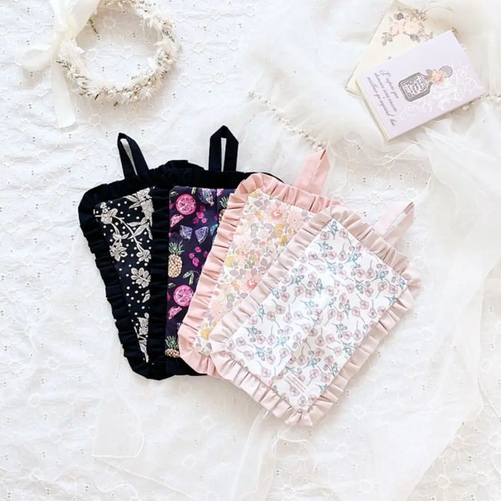 フリルティッシュボックスカバー♡ハンドメイド - casa felice - メルカリ