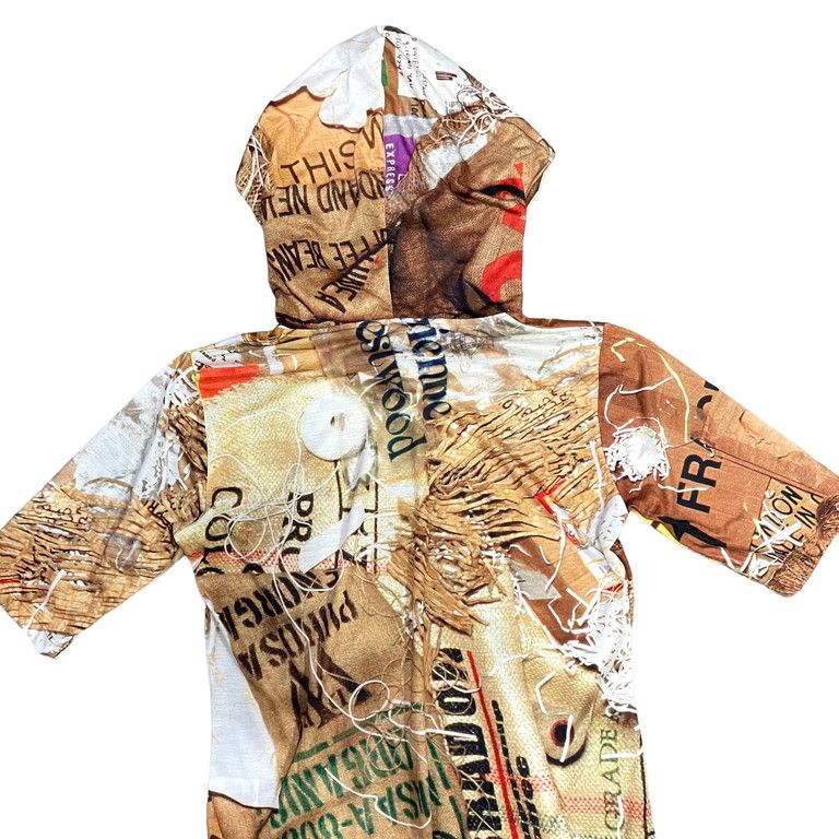 Vivienne Westwood 14SS オーブ刺繡総柄プリント半袖パーカー - メルカリ