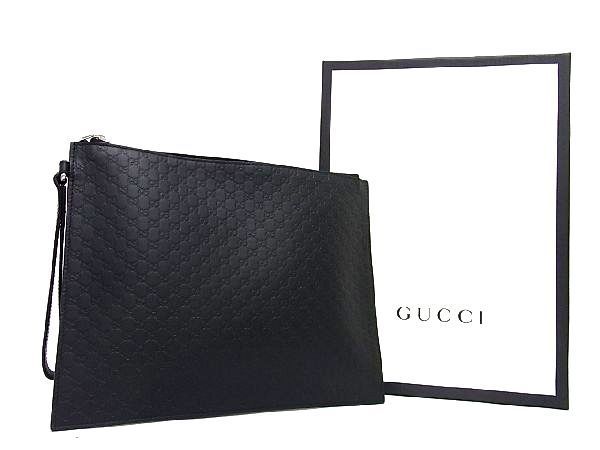 □新品同様□ GUCCI グッチ 544477 マイクログッチシマ レザー