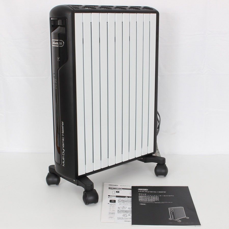 デロンギ マルチダイナミックヒーター MDHAA15WiFi-BK ゼロ風暖房 Wi-Fiモデル 10~13畳用 DeLonghi 本体