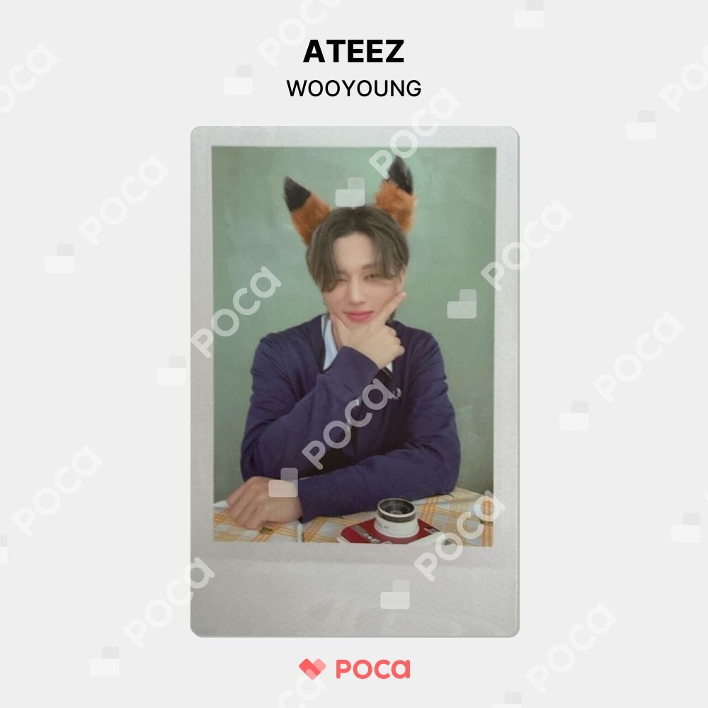 ATEEZ ATINY ZONE エイティニーゾーン 特典 トレカ ウヨン ATEEZ ウヨン トレカ ATINY（エイティニー） 2ND MEMBERSHIP KIT