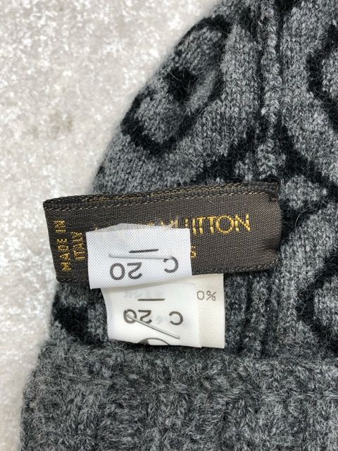 LOUIS VUITTON ヴィトン ニット 帽子 M71951 ボネスキー LOUIS VUITTON ヴィトン ボネスキー モノグラム ニットキャップ