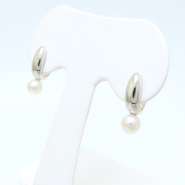 MIKIMOTO ミキモト パール イヤリング ベビーパール 真珠 シルバー925  