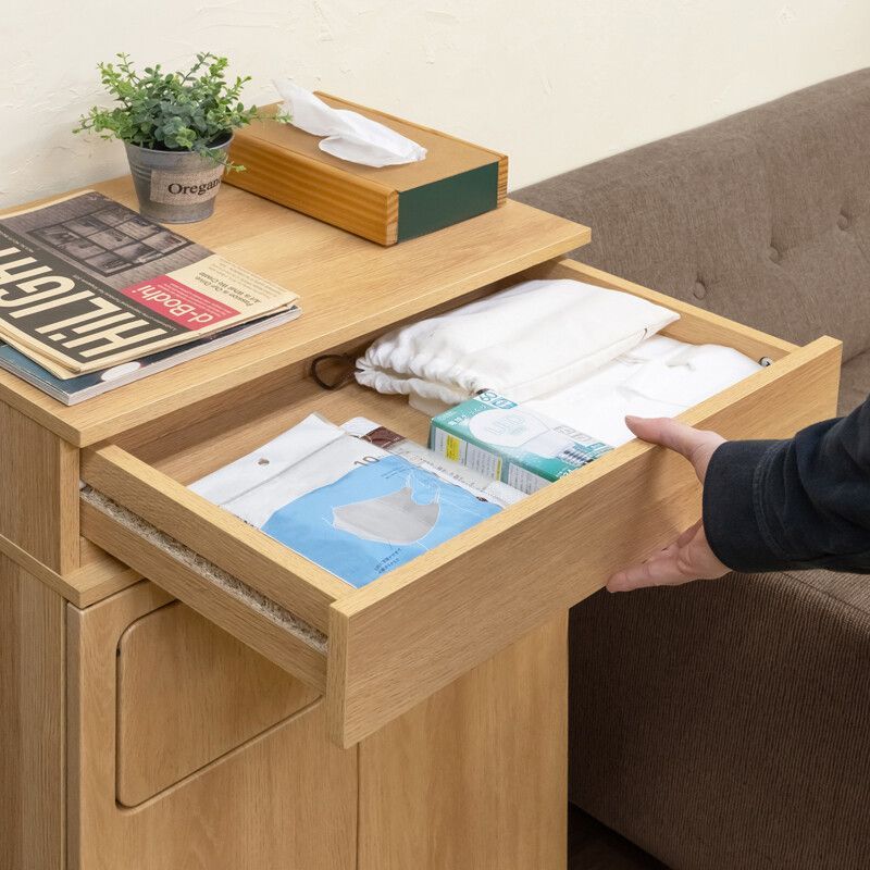 フラップ式ダストボックス　2分別　ナチュラル フラップ式ダストボックス 2分別 ナチュラルの通販 by ♡m♡｜ラクマ