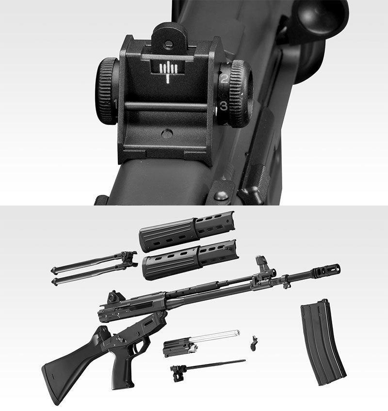 東京マルイ ガスブローバックマシンガン 89式5.56mm小銃 固定銃床型