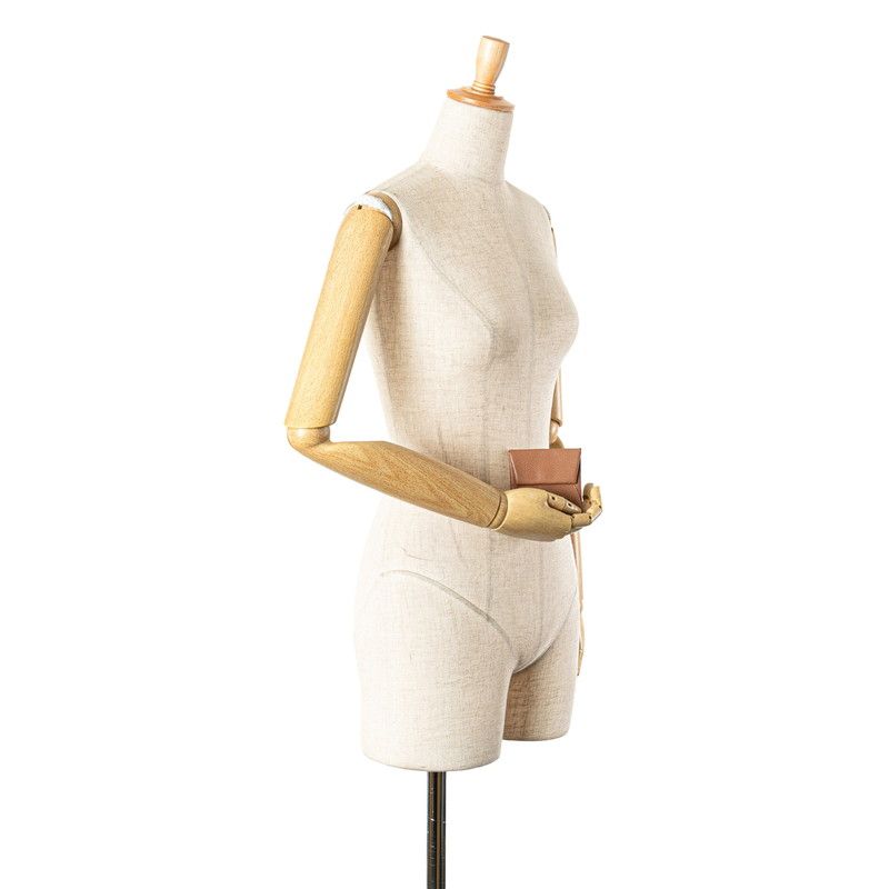 エルメス バスティア コインケース 小銭入れ ブラウン ヴォーエプソン  