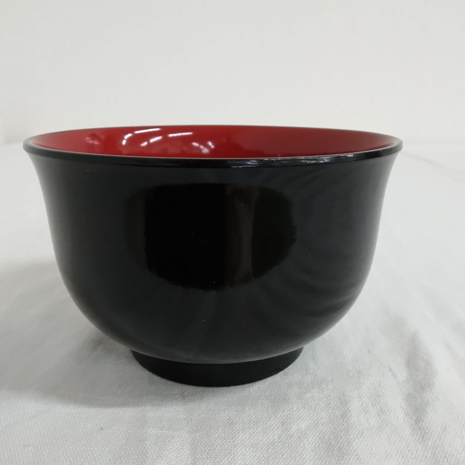 天然木本漆塗り お椀 汁椀 お吸物椀 漆器 5客セット 黒 鉄仙 新