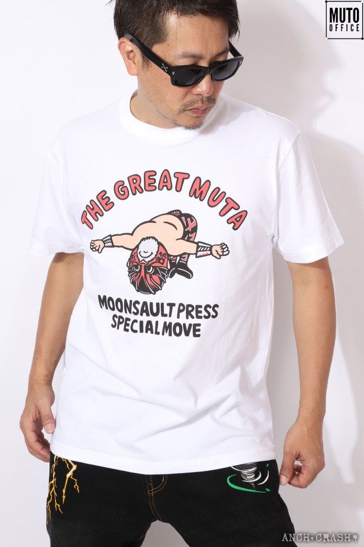 グレート・ムタ(Great Muta)ムーンサルトプレス 半袖 Tシャツ