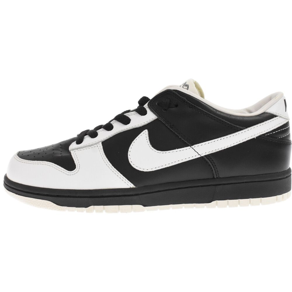 NIKE (ナイキ) DUNK LOW COURIR別注 20TH 309431-011 ダンク ロー コリア別注 20周年 ローカットスニーカー  US10/28cm ホワイト/ブラック - メルカリ