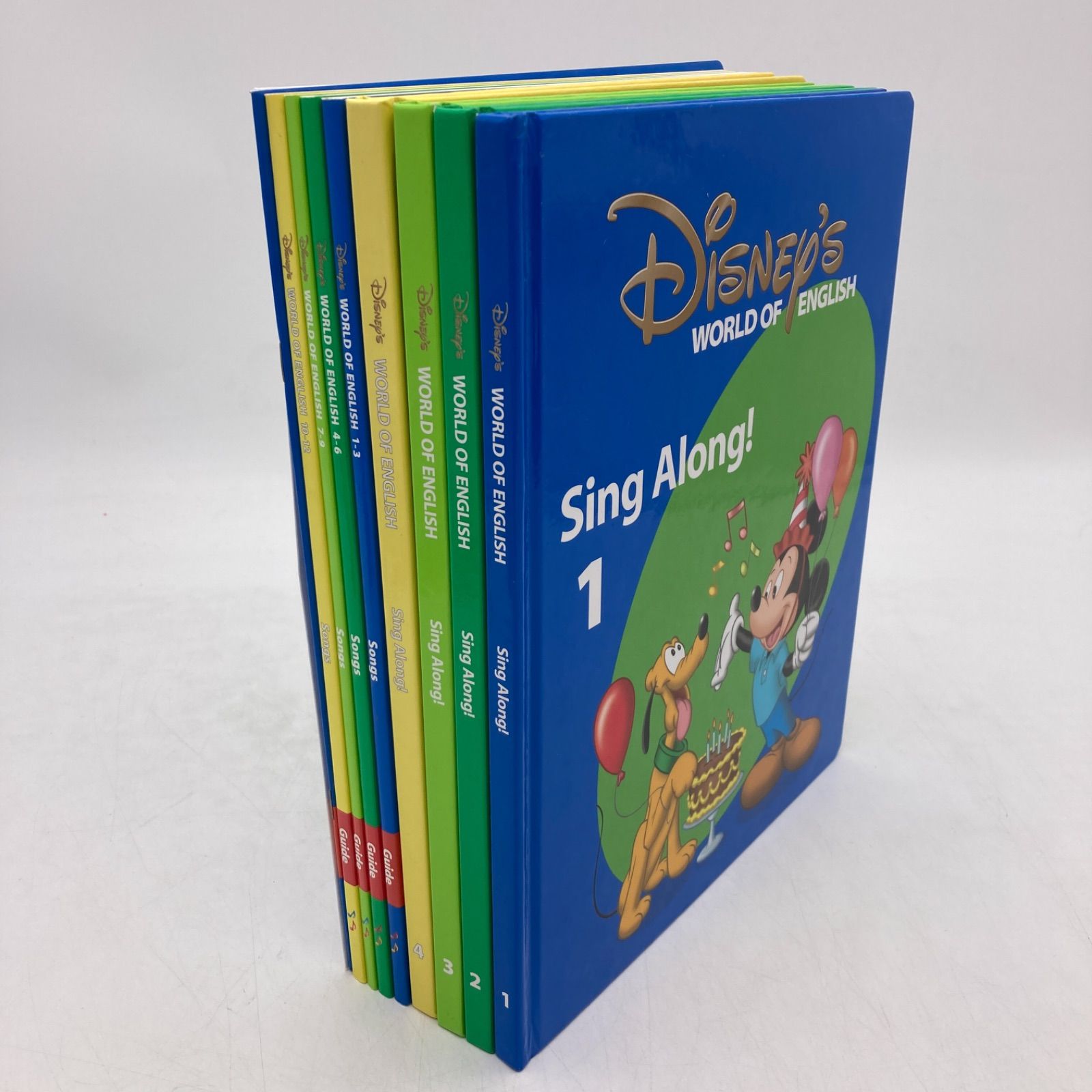 2018年購入 シングアロング絵本＆CD　ディズニー英語システム　DWE　Disney　ワールドファミリー　中古　800602