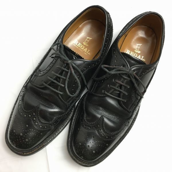 80s-90s?/Vintage☆REGAL リーガル 重厚ソール高級モデル ウイング