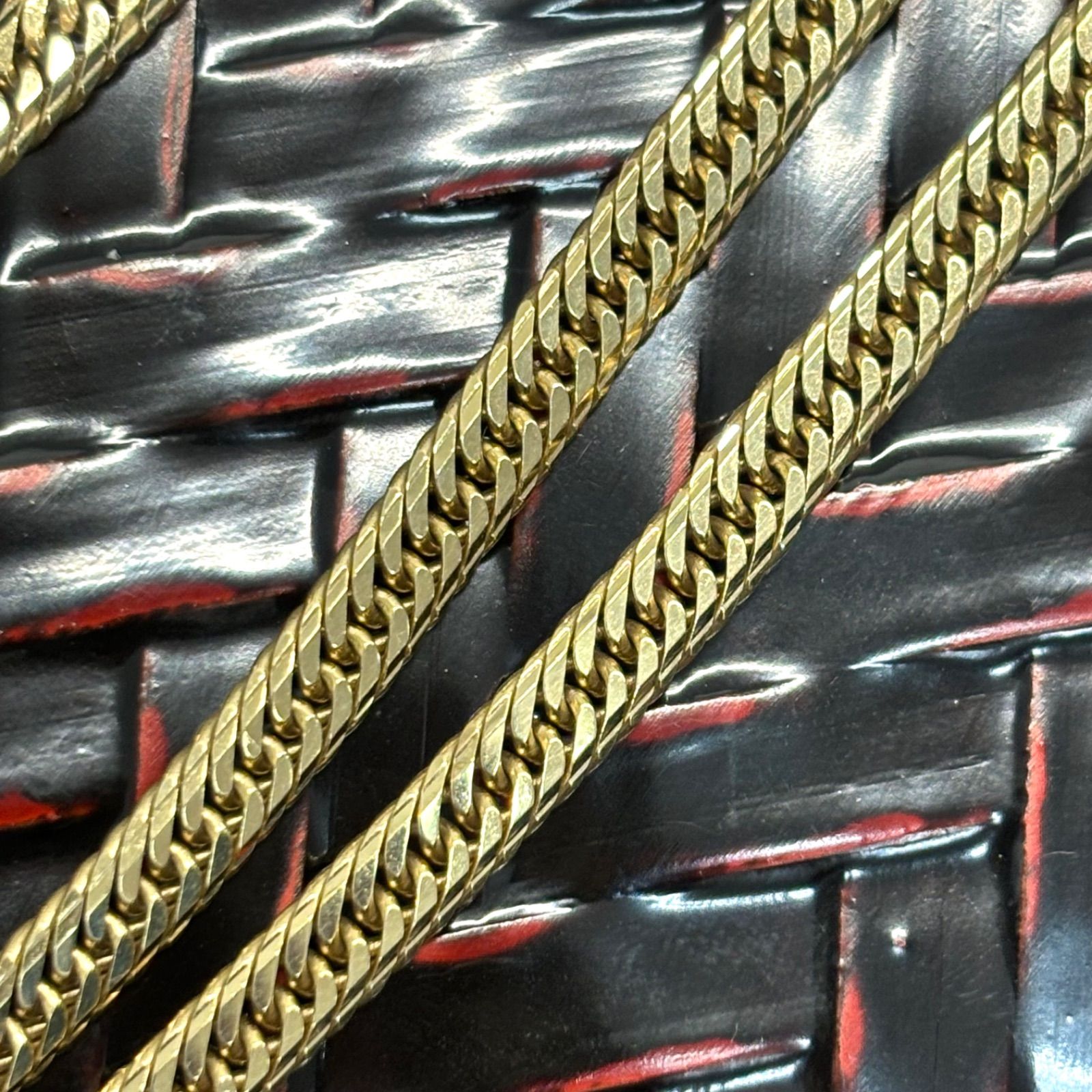 ☆金相場爆上がり中☆8面トリプル喜平k18 喜平ネックレス 約25.5g 750