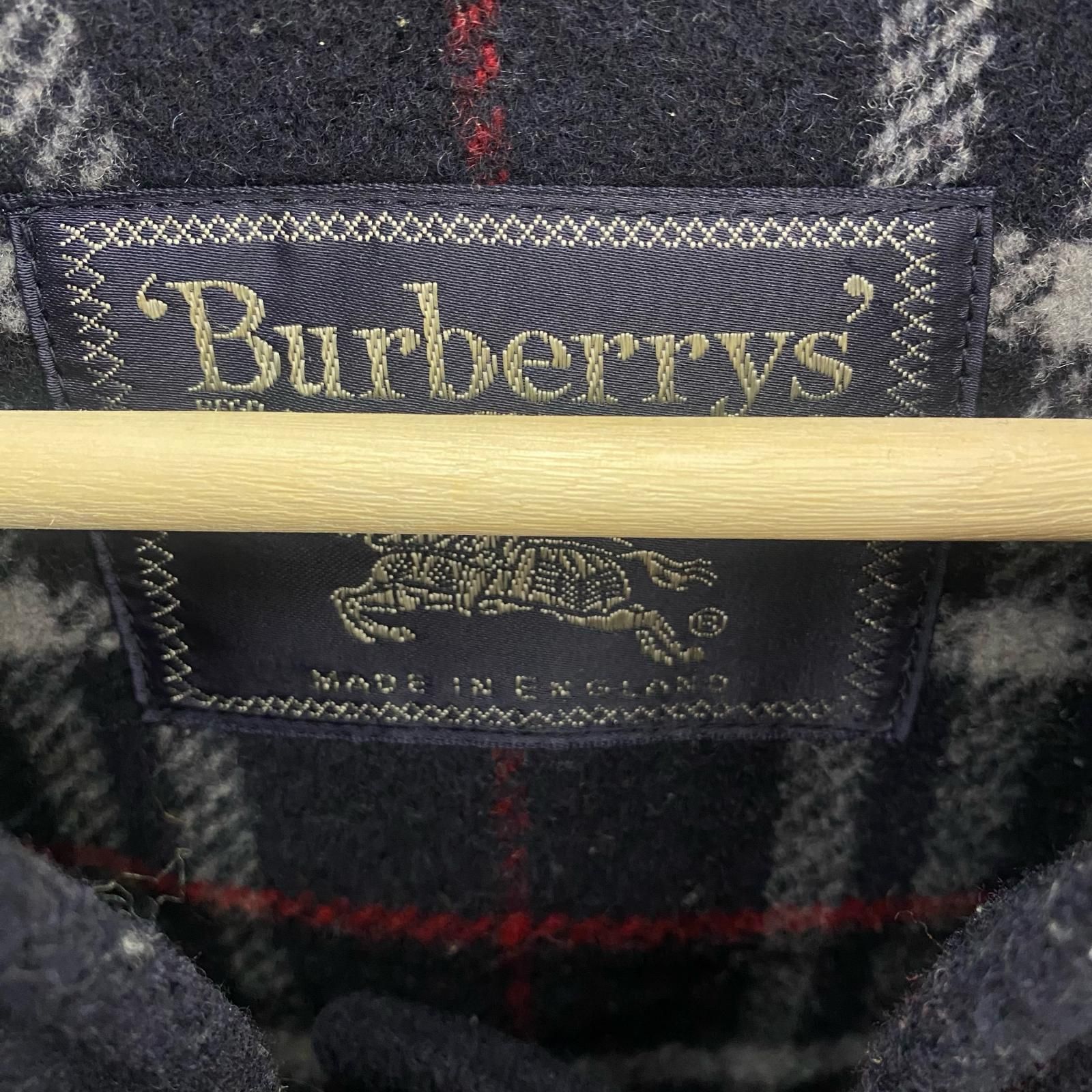 【爆安セール】 186005 Burberrys バーバリーズ ダッフルコート ネイビー
