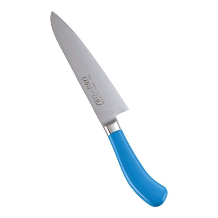 3営業日で発送 遠藤商事 Endo Shoji ＴＫＧ ＰＲＯ 抗菌 牛刀 両刃 １８㎝ ブルー ATK434