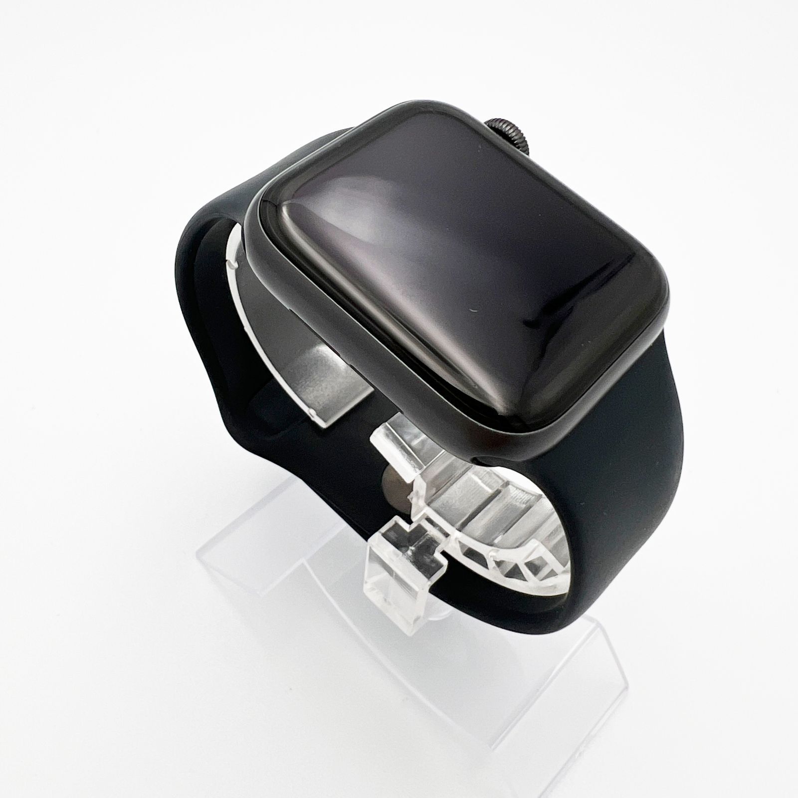 【】Apple Watch SE GPSモデル 40mm MKQ13J/A ミッドナイトスポーツバンド アップルウォッチ スマートウォッチ