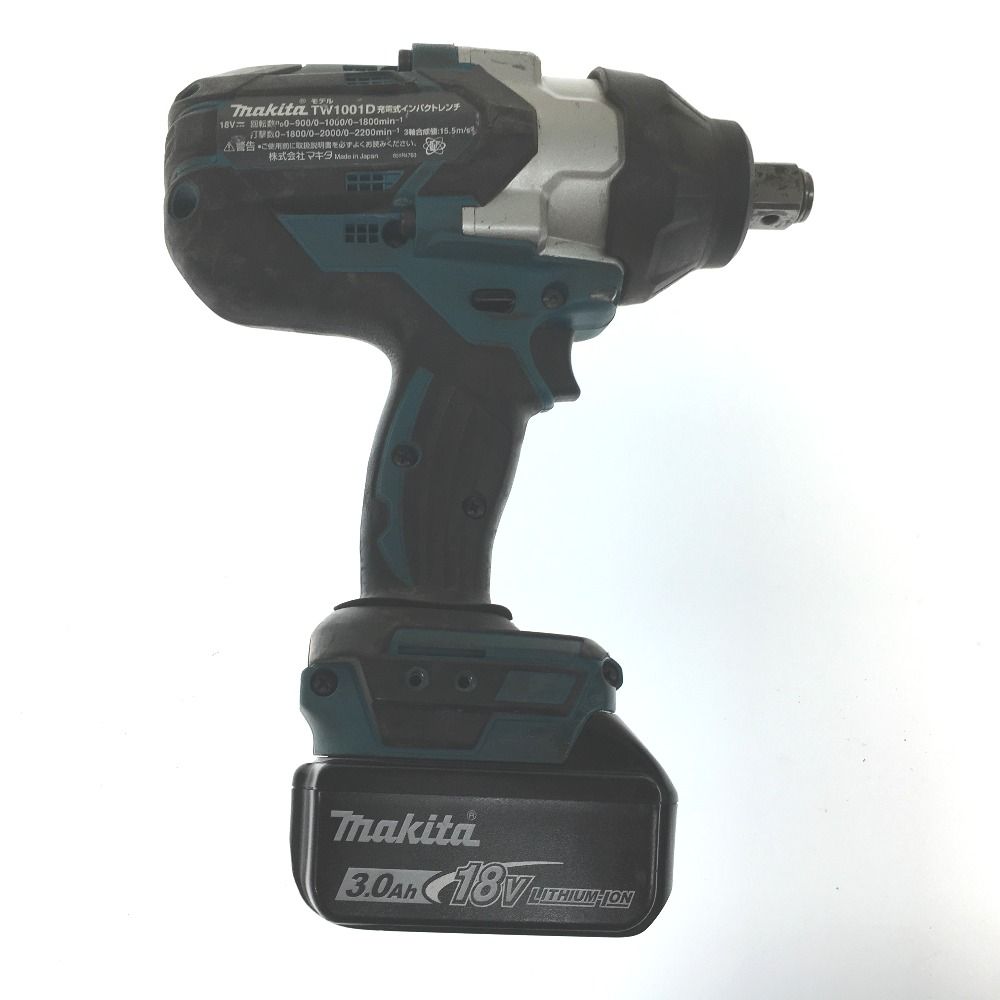 △△MAKITA マキタ 充電式 インパクトレンチ TW1001D ブルー 18v