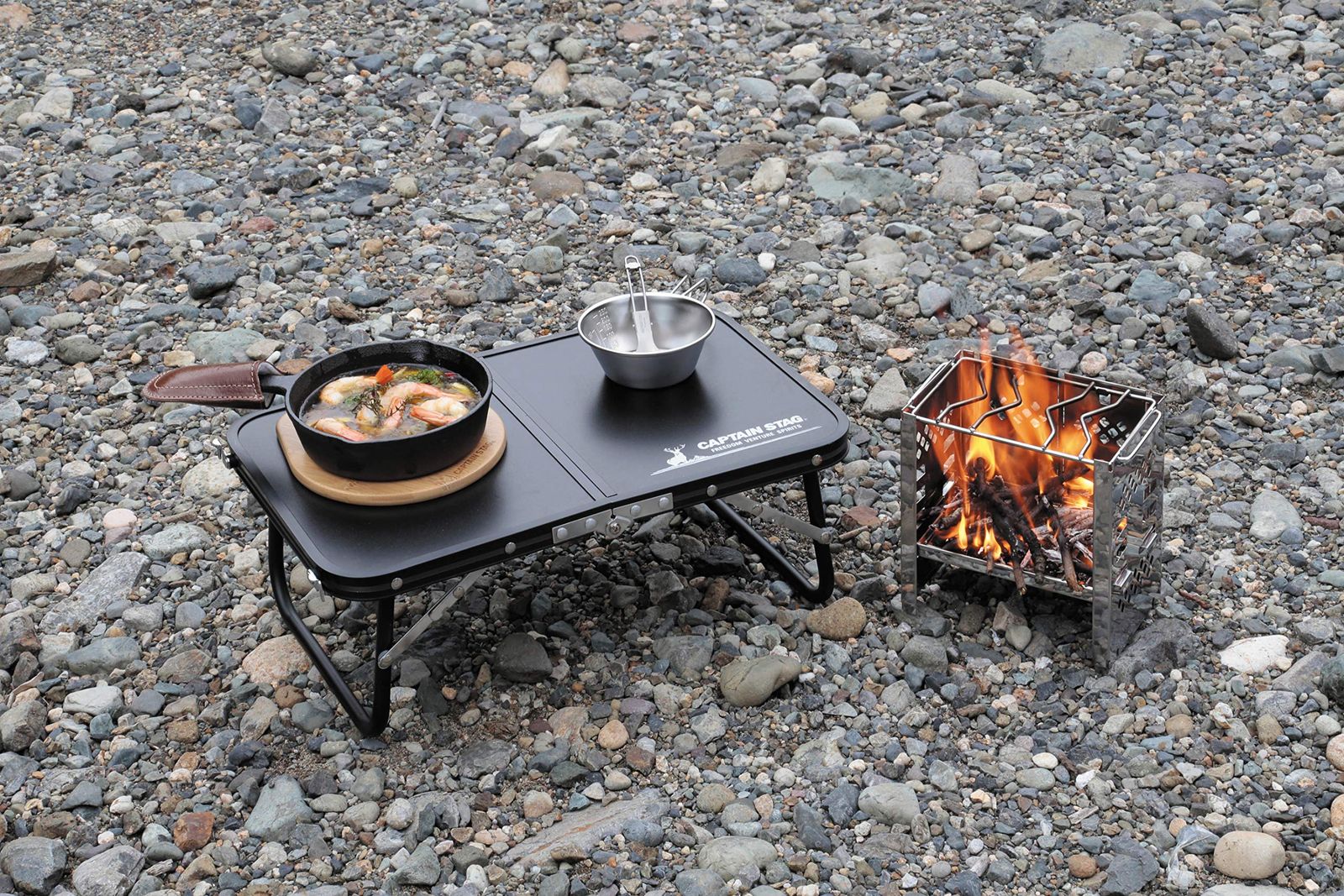 超軽量 焚き火台 B5グリル  焚火台 4点セット 焚き火台 ソロ 用 B5型 折りたたみ コンパクト