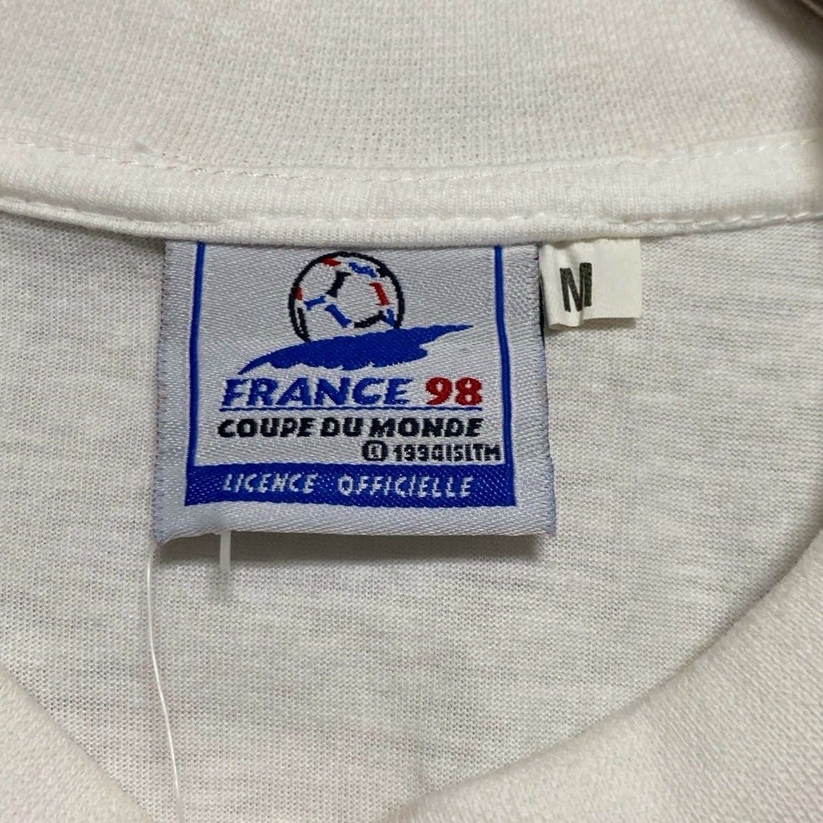 新品タグ☆フランスワールドカップ98　Tシャツ　FIFA WORLD CUP 新品 FRANCE 98 1998 FIFA World Cup ワールドカップ サッカー
