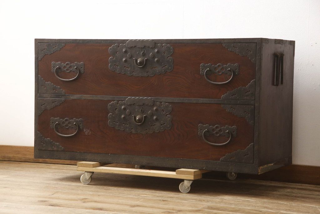 飛騨古川産 椿の自然木一枚板ライブエッジテーブル