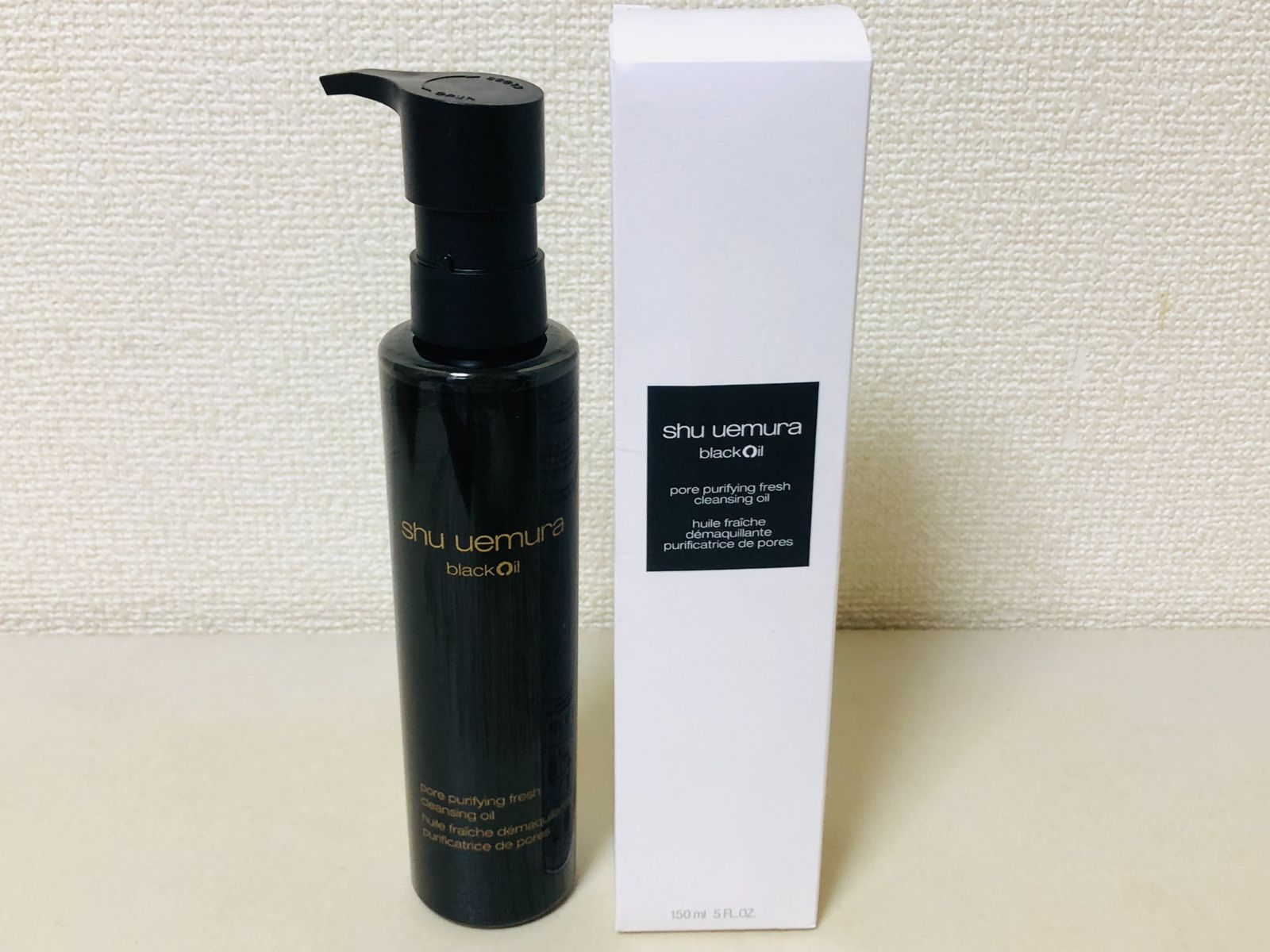 未使用 shu uemura シュウウエムラ ブラック クレンジング オイル 150ml