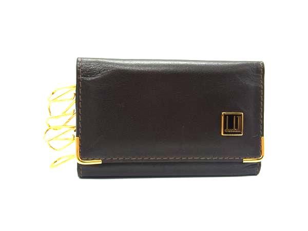 dunhill ダンヒル レザー 6連キーケース 鍵入れ 紳士 ビジネス メンズ