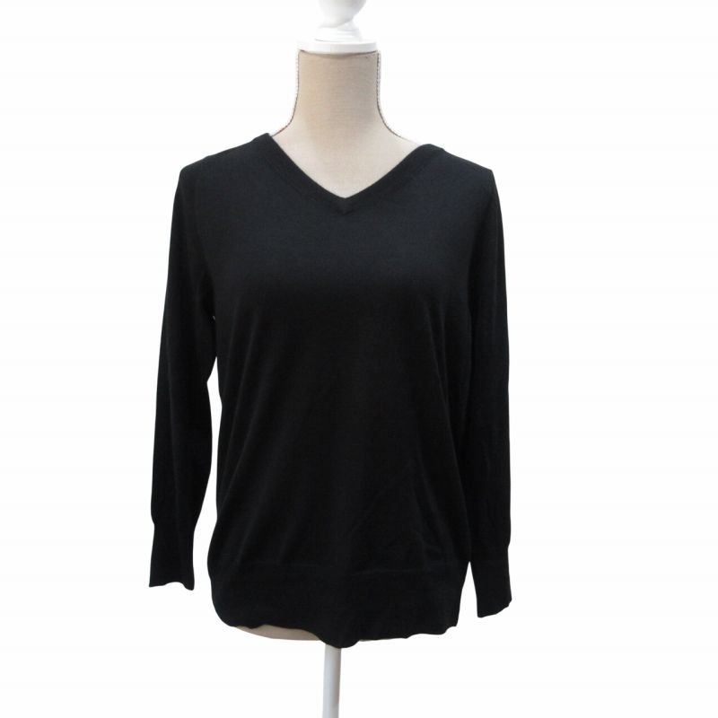 美品✨23区　ＣＡＲＩＡＧＧＩ　カシミヤシルクニット　38 ベージュ　Vネック カシミヤシルク】Vネックニット（ニット）｜STRASBURGO OUTLET