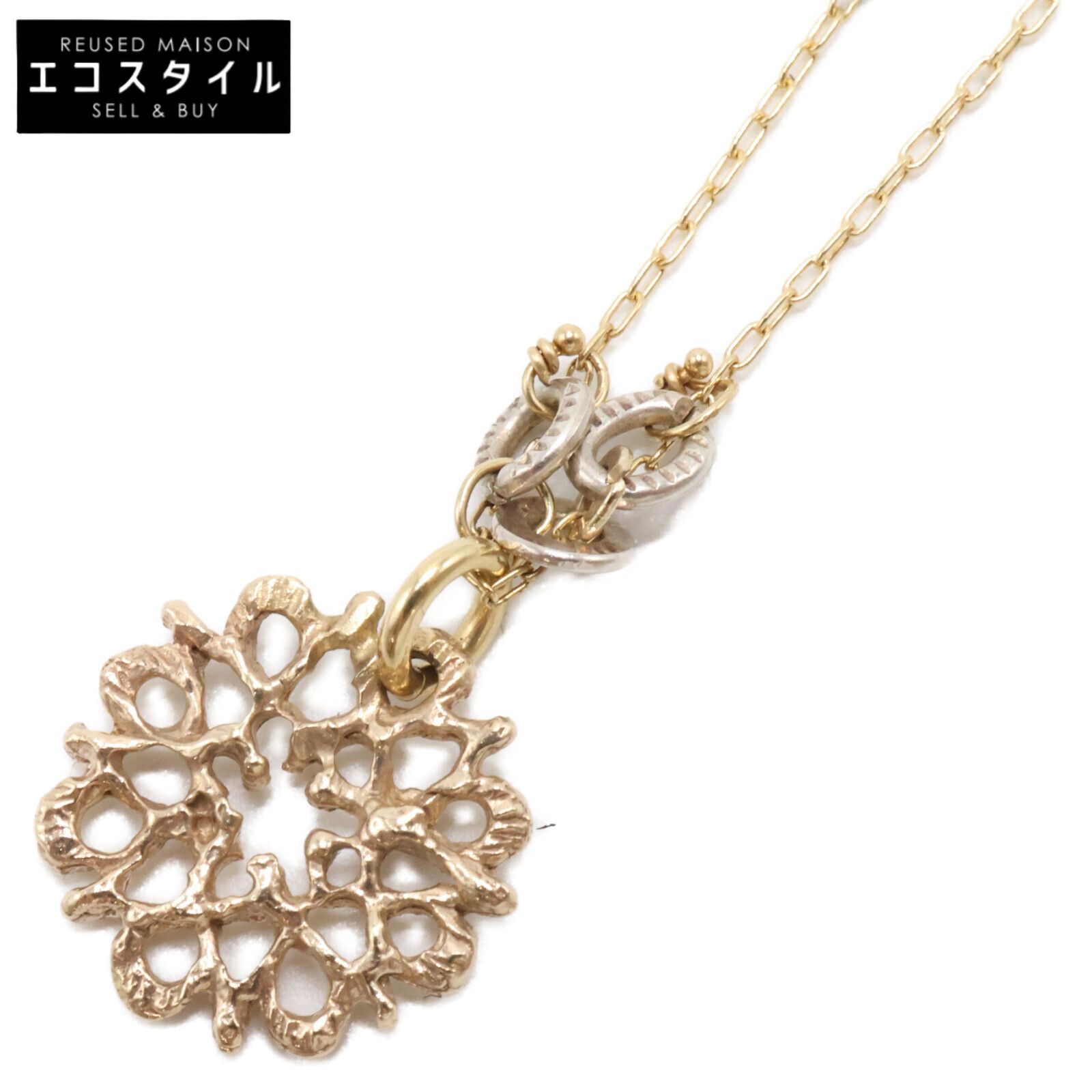 KAORU カオル 【美品】NK18-329-K10 K18/K10 レースフラワー - メルカリ