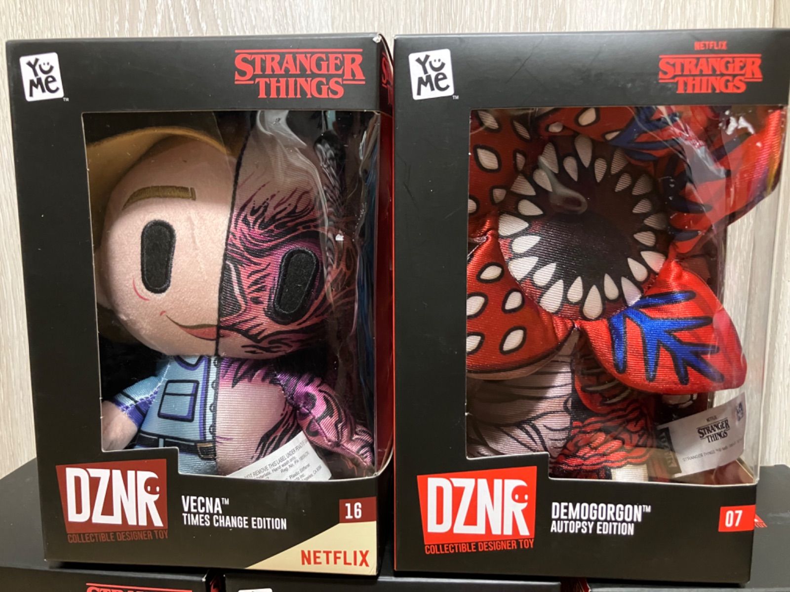 ストレンジャーシングス　Stranger ぬいぐるみ　5種セット　新品 ストレンジャーシングス Stranger ぬいぐるみ 5種セット 新品