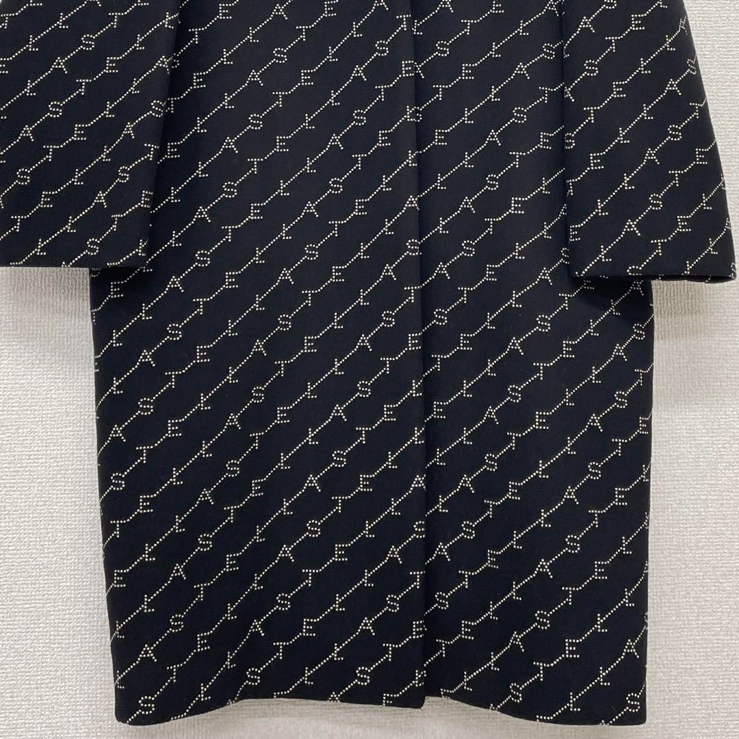 STELLA McCARTNEY ステラマッカートニー ロングコート ロゴ刺繍 総柄